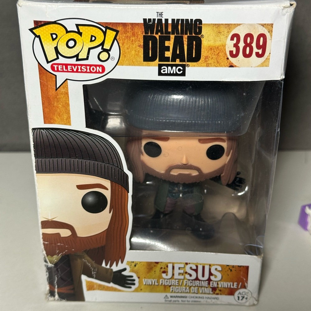 The Walking Dead Jesus Pop! Vinyl Figure 389
